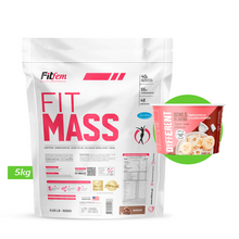 Cargar imagen en el visor de la galería, FIT MASS 5KG GANADOR DE MASA FITFEM + REGALOS
