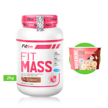 Cargar imagen en el visor de la galería, FIT MASS 2KG GANADOR DE MASA FITFEM + REGALOS

