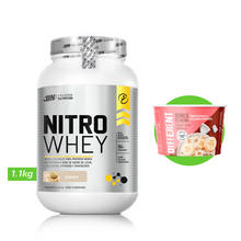 Cargar imagen en el visor de la galería, NITRO WHEY 1.1KG PROTEÍNA UN + REGALOS
