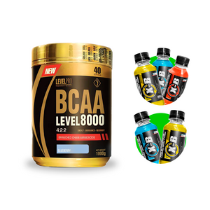 Bcaa 8000 Level Pro 1KG Con Regalos