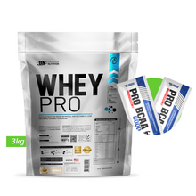 Cargar imagen en el visor de la galería, PROTEÍNA WHEY PRO UNIVERSE NUTRITION 3KG UN + REGALOS
