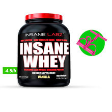 Cargar imagen en el visor de la galería, PROTEINA INSANE WHEY 4.5LB + REGALOS
