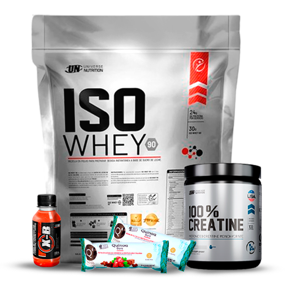 Promo Iso Whey UN 5kg + Creatina 100% UN 250gr + REGALOS