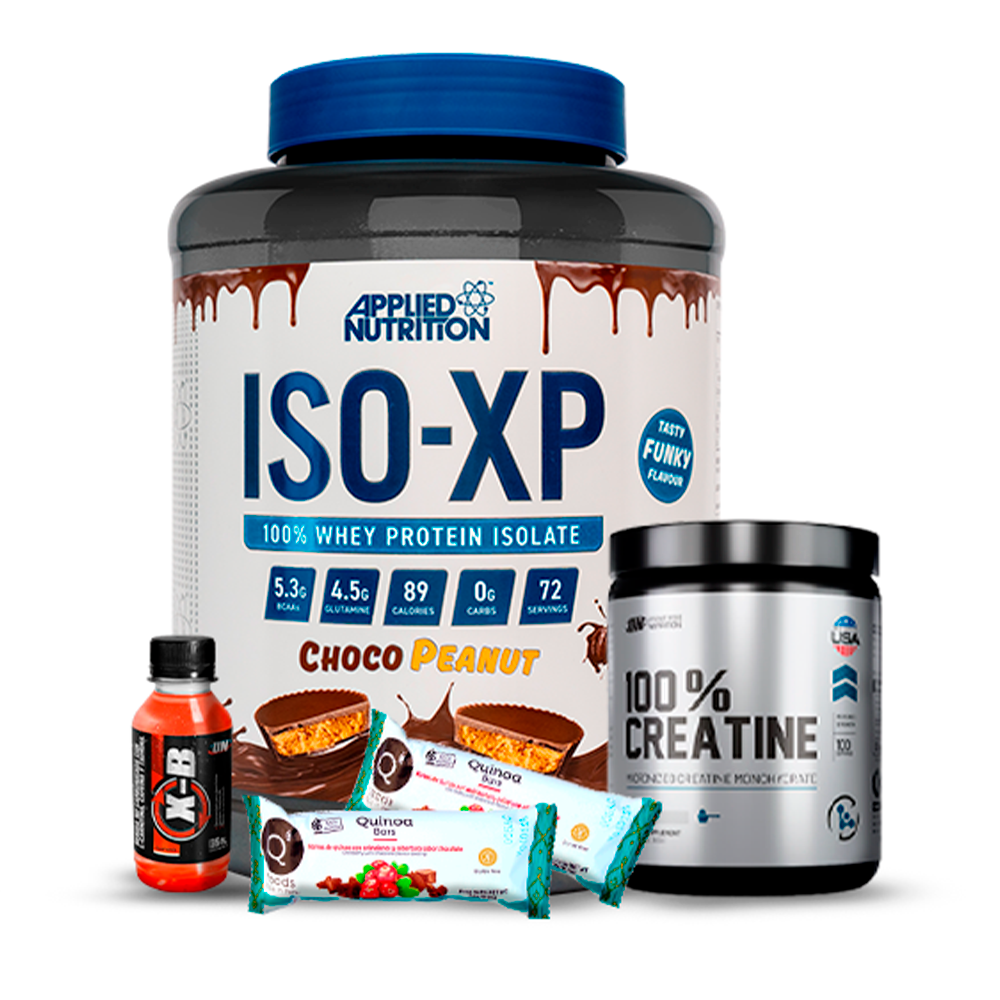 Promo Proteina Iso XP 1.8kg + Creatina 100% UN 250gr + REGALOS