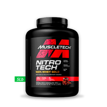 Cargar imagen en el visor de la galería, Nitro Tech 100% Whey Gold Muscletech  5Lb Con Regalo
