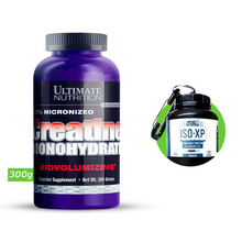 Cargar imagen en el visor de la galería, Creatina Monohidratada Ultime Nutrition 300g + Regalo
