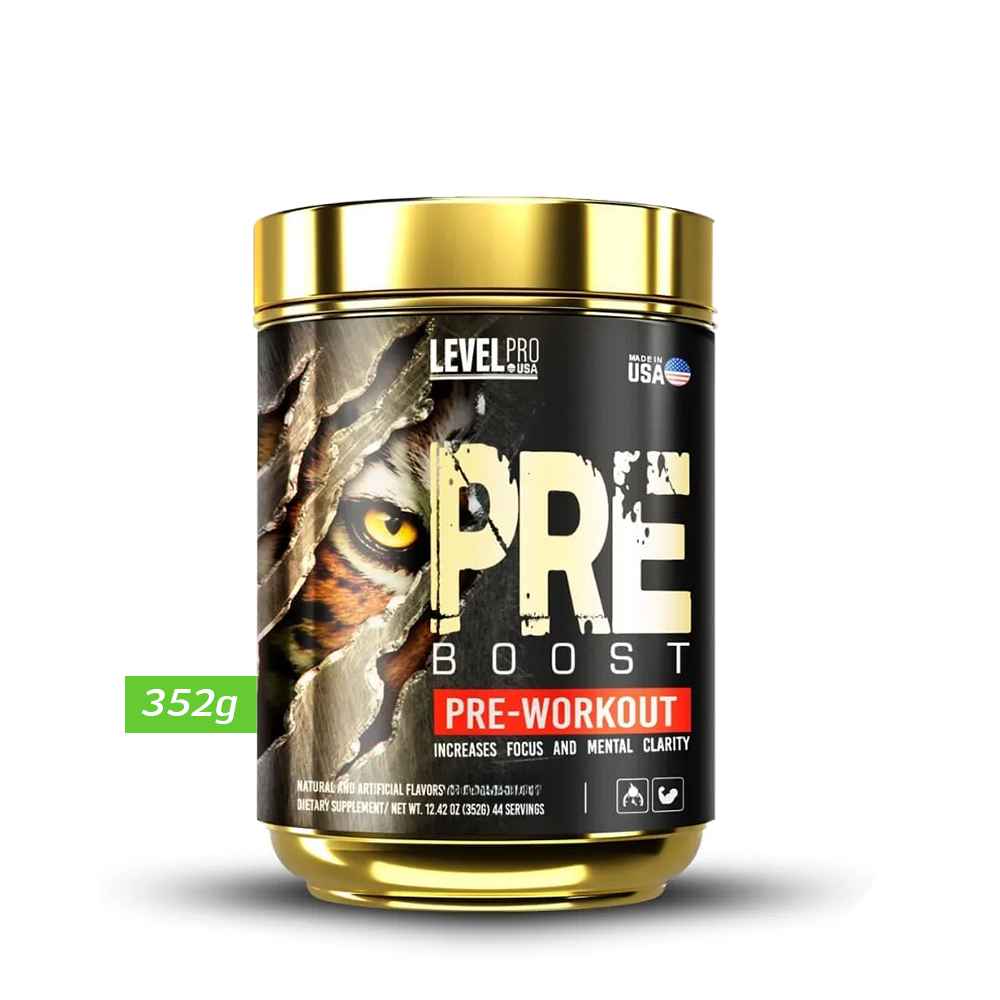 PRE BOOST PRE WORKOUT 352GR LEVEL PRO