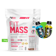 Cargar imagen en el visor de la galería, FIT MASS 5KG GANADOR DE MASA FITFEM + REGALOS

