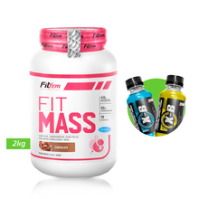 Cargar imagen en el visor de la galería, FIT MASS 2KG GANADOR DE MASA FITFEM + REGALOS
