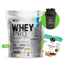 Cargar imagen en el visor de la galería, PROTEÍNA WHEY PRO UNIVERSE NUTRITION 3KG UN + REGALOS
