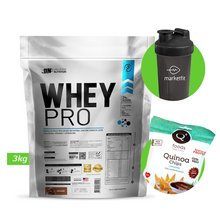 Cargar imagen en el visor de la galería, PROTEÍNA WHEY PRO UNIVERSE NUTRITION 3KG UN + REGALOS
