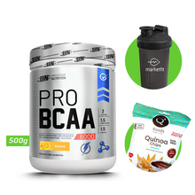 Cargar imagen en el visor de la galería, PRO BCAA 6000 500GR AMINOÁCIDOS UN + REGALOS
