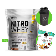 Cargar imagen en el visor de la galería, NITRO WHEY 5KG PROTEÍNA UN + REGALOS
