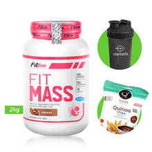 Cargar imagen en el visor de la galería, FIT MASS 2KG GANADOR DE MASA FITFEM + REGALOS

