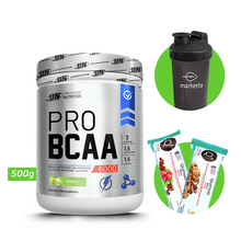Cargar imagen en el visor de la galería, PRO BCAA 6000 500GR AMINOÁCIDOS UN + REGALOS
