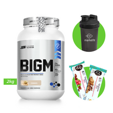 Cargar imagen en el visor de la galería, BIGM 2KG PROTEÍNA PARA GANAR MASA MUSCULAR UN
