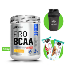 Cargar imagen en el visor de la galería, PRO BCAA 6000 500GR AMINOÁCIDOS UN + REGALOS
