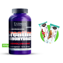Cargar imagen en el visor de la galería, Creatina Monohidratada Ultime Nutrition 300g + Regalo
