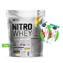 Cargar imagen en el visor de la galería, NITRO WHEY 5KG PROTEÍNA UN + REGALOS
