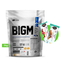 Cargar imagen en el visor de la galería, BIGM 5KG PROTEÍNA PARA GANAR MASA MUSCULAR UN
