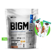 Cargar imagen en el visor de la galería, BIGM 5KG PROTEÍNA PARA GANAR MASA MUSCULAR UN
