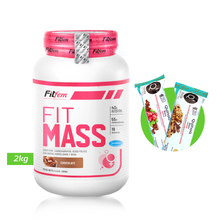 Cargar imagen en el visor de la galería, FIT MASS 2KG GANADOR DE MASA FITFEM + REGALOS
