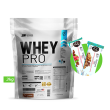Cargar imagen en el visor de la galería, PROTEÍNA WHEY PRO UNIVERSE NUTRITION 3KG UN + REGALOS
