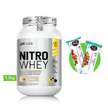 Cargar imagen en el visor de la galería, NITRO WHEY 1.1KG PROTEÍNA UN + REGALOS
