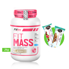 Cargar imagen en el visor de la galería, FIT MASS 2KG GANADOR DE MASA FITFEM + REGALOS

