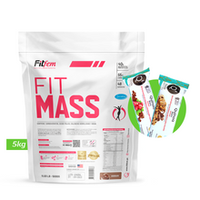 Cargar imagen en el visor de la galería, FIT MASS 5KG GANADOR DE MASA FITFEM + REGALOS
