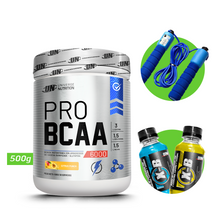 Cargar imagen en el visor de la galería, PRO BCAA 6000 500GR AMINOÁCIDOS UN + REGALOS
