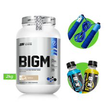 Cargar imagen en el visor de la galería, BIGM 2KG PROTEÍNA PARA GANAR MASA MUSCULAR UN
