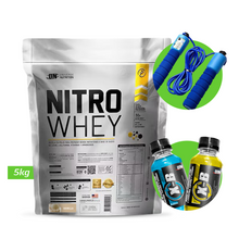 Cargar imagen en el visor de la galería, NITRO WHEY 5KG PROTEÍNA UN + REGALOS
