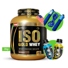 Cargar imagen en el visor de la galería, Iso Gold Whey Level Pro 6.6Lb Con Regalos
