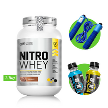 Cargar imagen en el visor de la galería, NITRO WHEY 1.1KG PROTEÍNA UN + REGALOS
