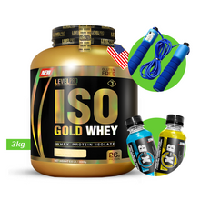 Cargar imagen en el visor de la galería, Iso Gold Whey Level Pro 6.6Lb Con Regalos
