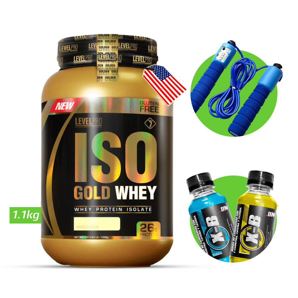 Iso Gold Whey Level Pro 1.1kg Con Regalos