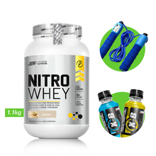 Cargar imagen en el visor de la galería, NITRO WHEY 1.1KG PROTEÍNA UN + REGALOS
