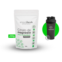 Cargar imagen en el visor de la galería, CITRATO DE MAGNESIO 200GR SMART BLENDS
