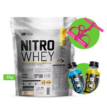 Cargar imagen en el visor de la galería, NITRO WHEY 5KG PROTEÍNA UN + REGALOS
