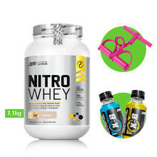 Cargar imagen en el visor de la galería, NITRO WHEY 1.1KG PROTEÍNA UN + REGALOS
