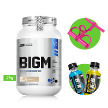 Cargar imagen en el visor de la galería, BIGM 2KG PROTEÍNA PARA GANAR MASA MUSCULAR UN
