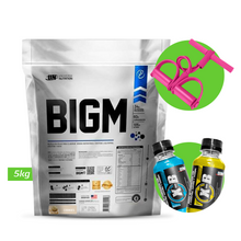 Cargar imagen en el visor de la galería, BIGM 5KG PROTEÍNA PARA GANAR MASA MUSCULAR UN
