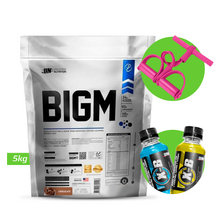 Cargar imagen en el visor de la galería, BIGM 5KG PROTEÍNA PARA GANAR MASA MUSCULAR UN
