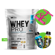 Cargar imagen en el visor de la galería, PROTEÍNA WHEY PRO UNIVERSE NUTRITION 3KG UN + REGALOS

