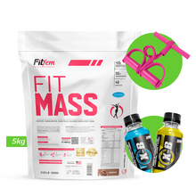 Cargar imagen en el visor de la galería, FIT MASS 5KG GANADOR DE MASA FITFEM + REGALOS
