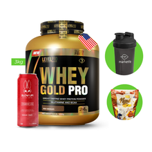 Cargar imagen en el visor de la galería, Whey Gold Pro Level Pro 3kg + Regalos
