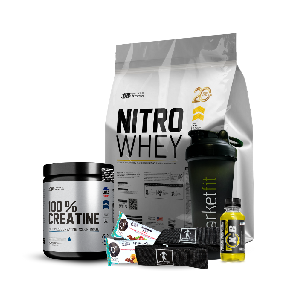 Promo BlackFriday Nitro Whey UN 5Kg + 100% Creatina UN 250gr + REGALOS