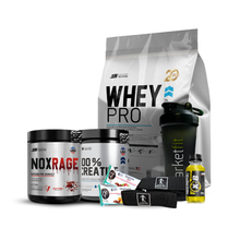 Cargar imagen en el visor de la galería, Promo BlackFriday Whey Pro UN 5 kg + 100% Creatina UN 250gr + Nox rage
