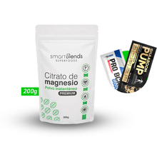 Cargar imagen en el visor de la galería, CITRATO DE MAGNESIO 200GR SMART BLENDS
